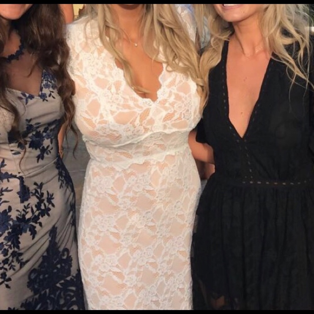 Nightcap white maxi dress, size 3